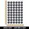 8 Eight Ball Billiards Pool Temporary Tattoo Water Resistant Fake Body Art Set Collection (1 Sheet)